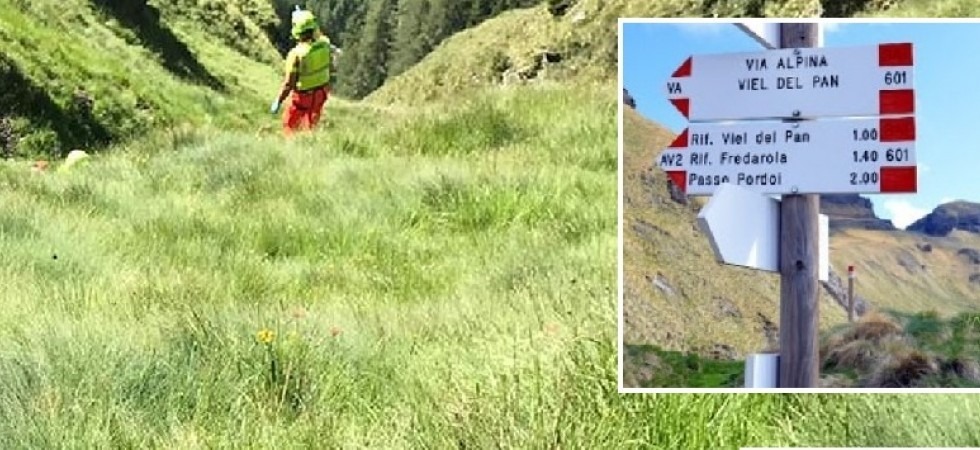 Tragedia in Val di Fassa, escursionista scivola e perde la vita